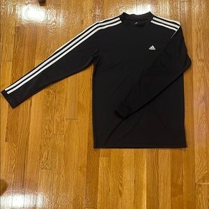 Adidas Men's Black Long Sleeve Shirt